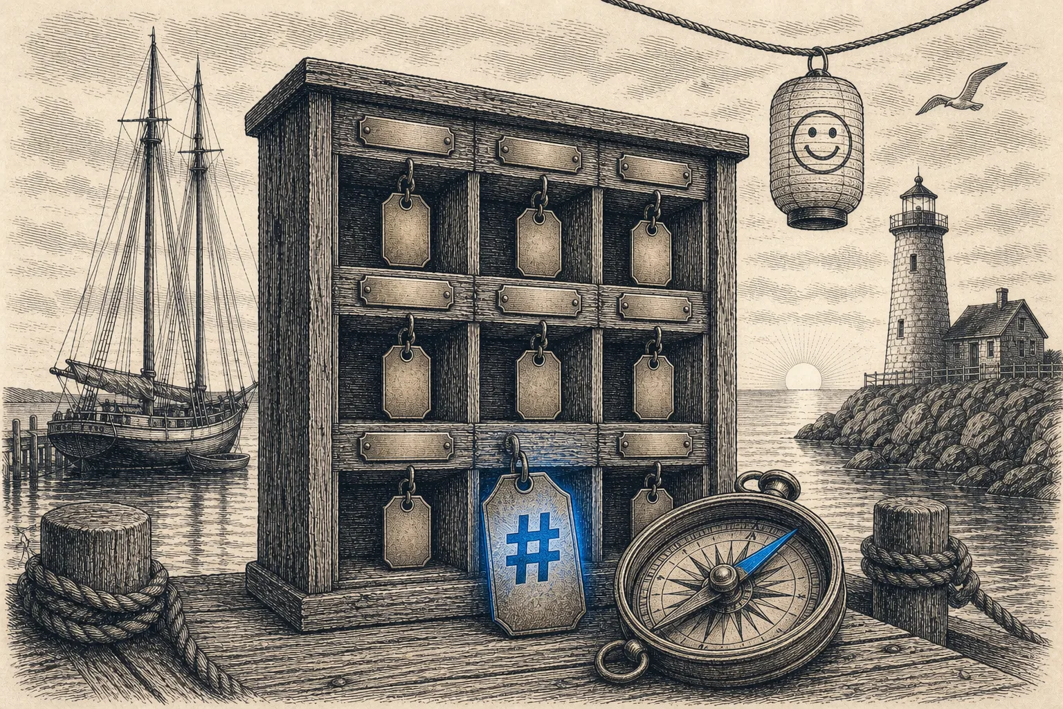 Illustration for βTag it, find it, πβ