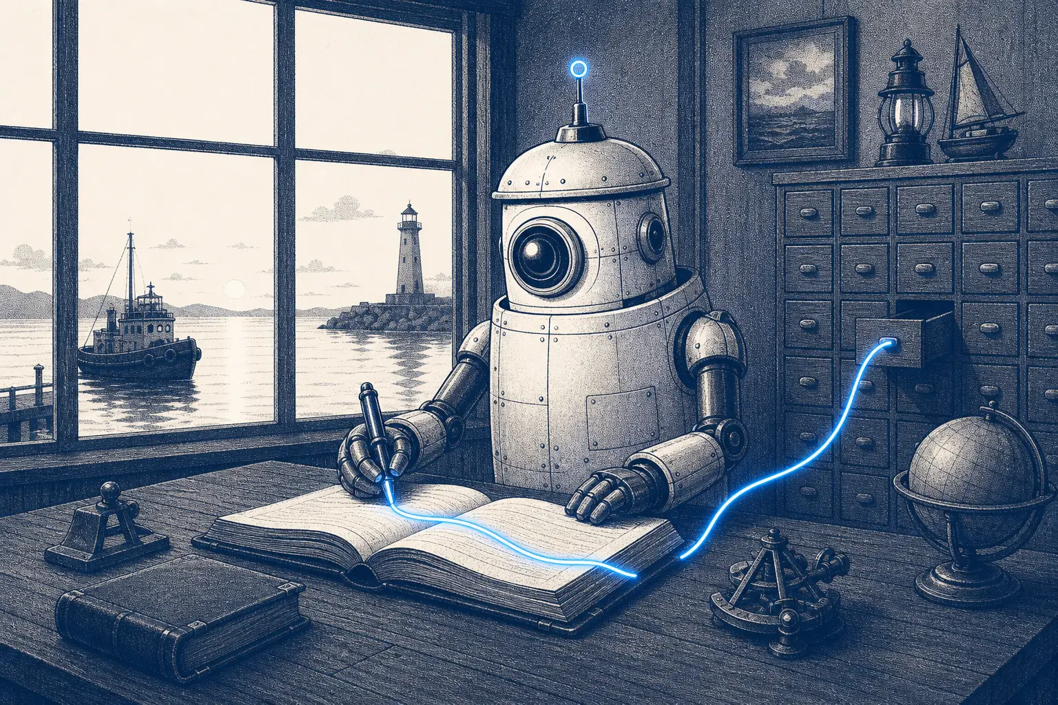 Cover illustration for “A second brain and a second set of hands”