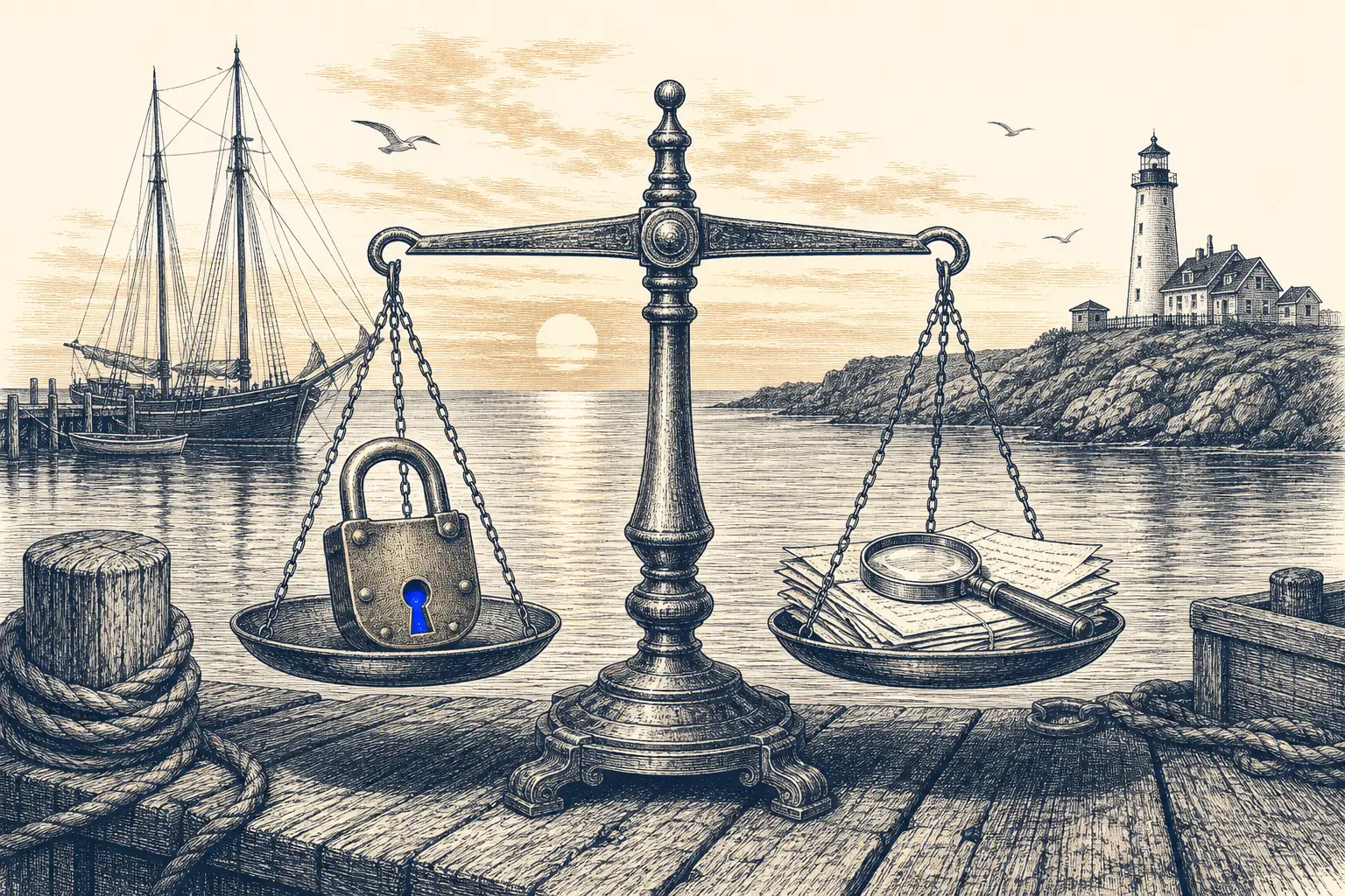 Illustration for “Should you encrypt your notes? The honest trade-offs”