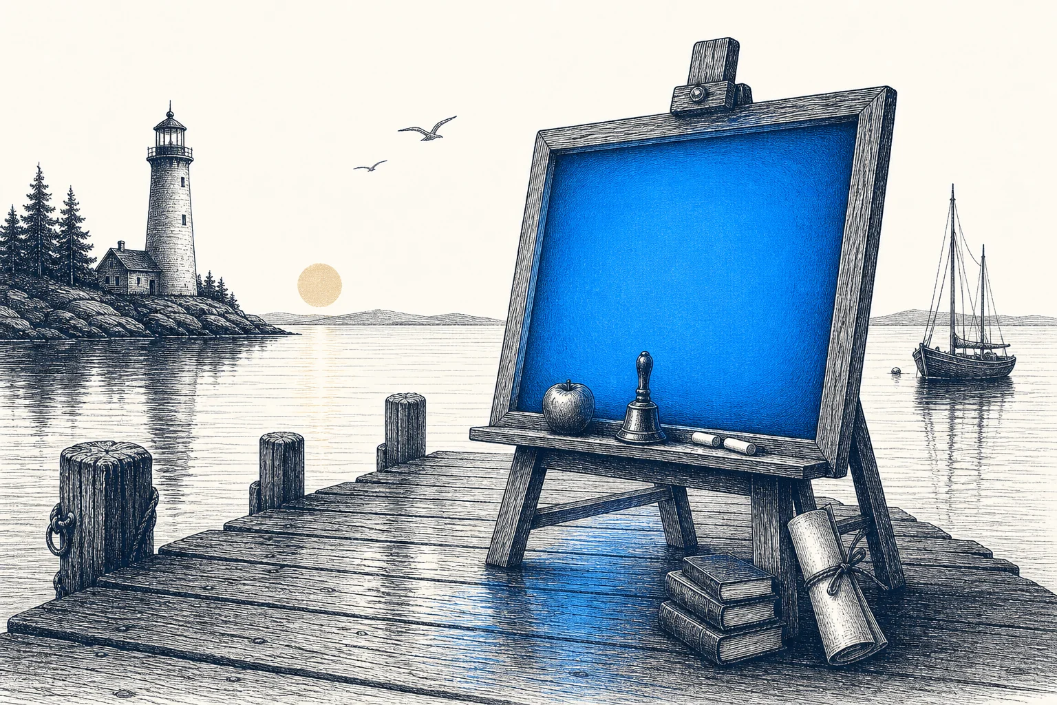 Illustration for “Thank you, teachers — Harbor is $35 a year”